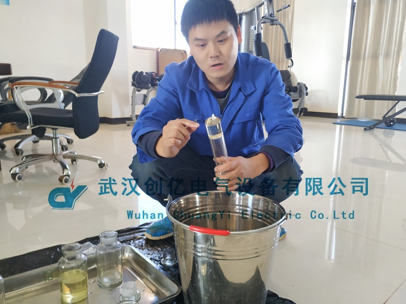 創(chuàng)億電氣應邀為三峽風電調(diào)試一批油氣測試設備