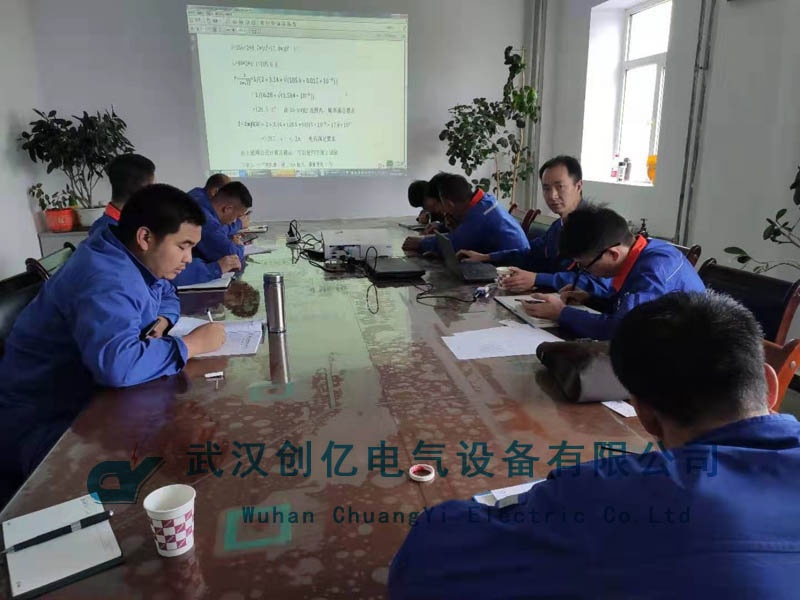 創(chuàng)億電氣為青海客戶提供調(diào)試服務